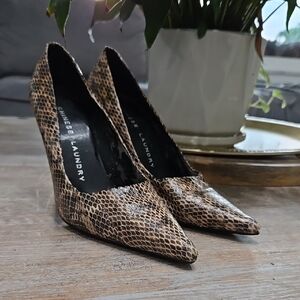 Chinese Laundry Women's Snakeskin Pumps